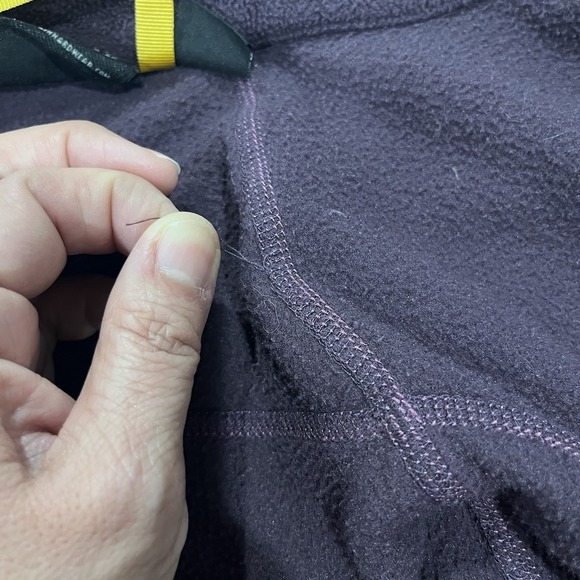 Mountain Hardwear Jacket Womens Medium Fleece Full Zip Outdoor Layer Gorpcore - Picture 6 of 7